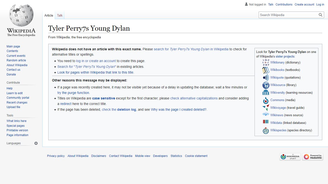 Tyler Perry's Young Dylan - Wikipedia